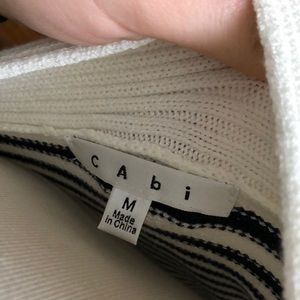 CAbi Sweaters - NWOT Nautical boatneck sweater CAbi Sweaters - NWOT Nautical boatneck sweater
